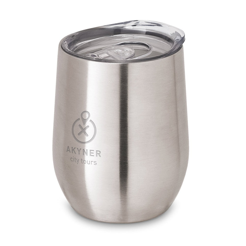 RONDE. Stainless steel travel cup 400 mL