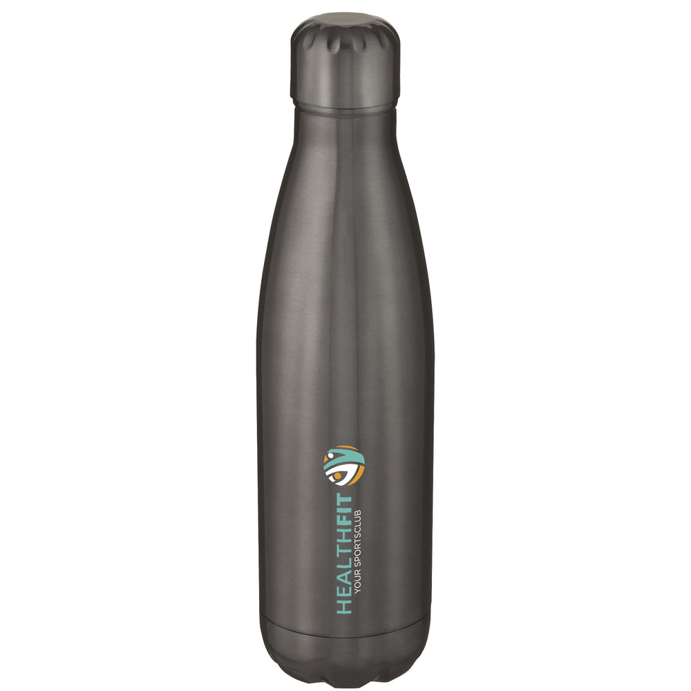 Branded Cove 500 ml vacuum insulated stainless steel bottle