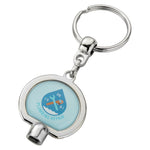 Branded Radiator Bleeding Keyring with Epoxy Dome