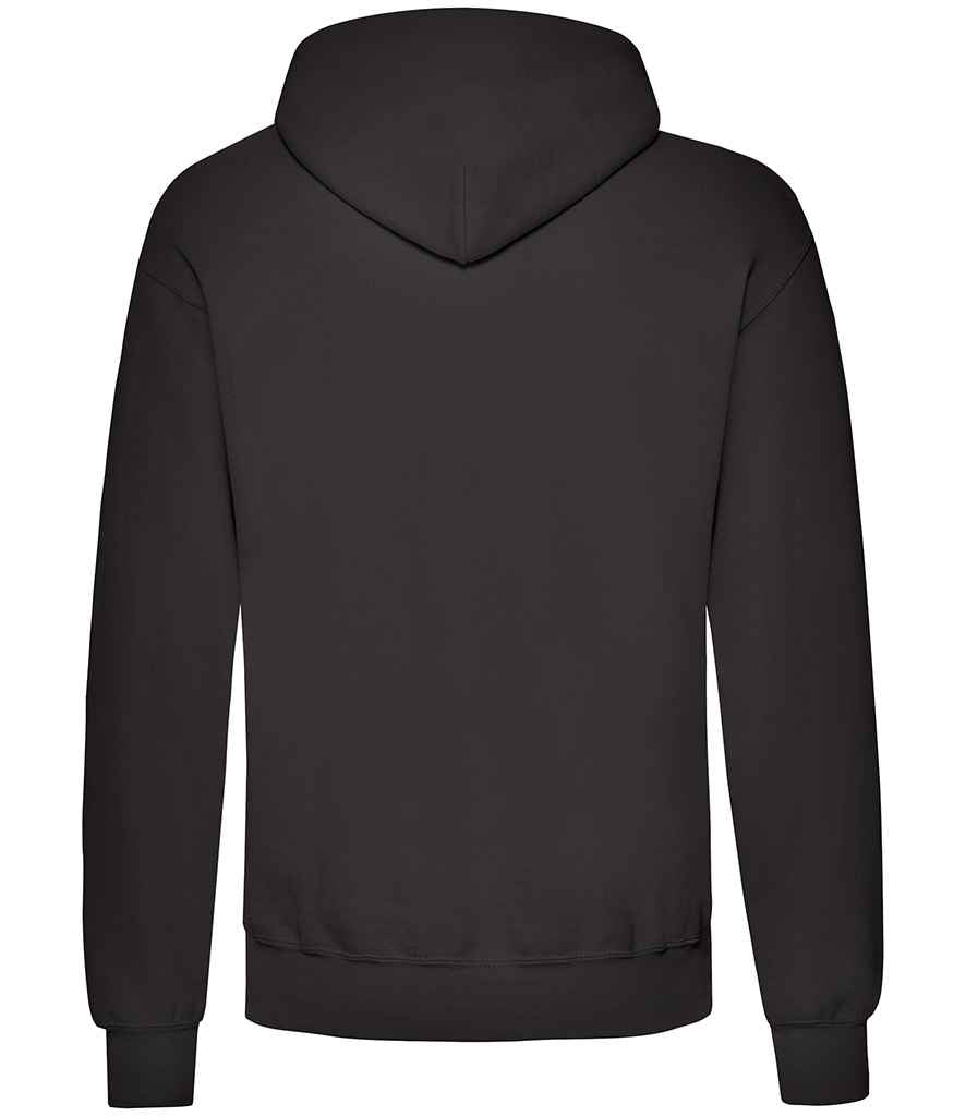 Fruit of the Loom Classic Hooded Sweatshirt Black