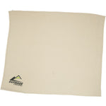 Branded Springwood soft fleece and sherpa plaid blanket