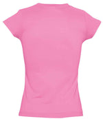 SOL'S Ladies Moon V Neck T-Shirt Orchid Pink