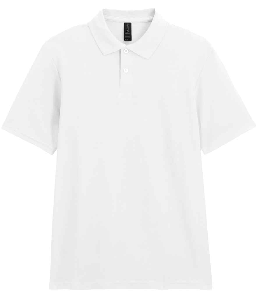 Gildan SoftStyle® Double Piqué Polo Shirt White