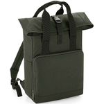 BagBase Recycled Twin Handle Roll-Top Backpack