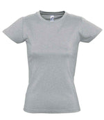SOL'S Ladies Imperial Heavy T-Shirt Grey Marl