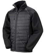 Result Genuine Recycled Compass Padded Jacket Black/Black