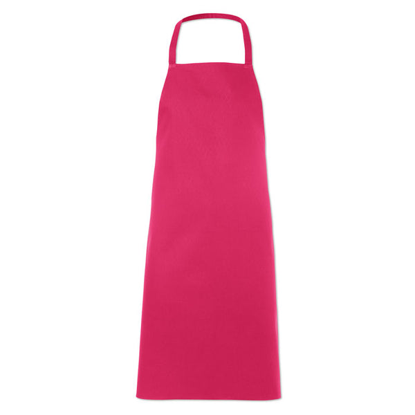 Kitchen apron in cotton Fuchsia