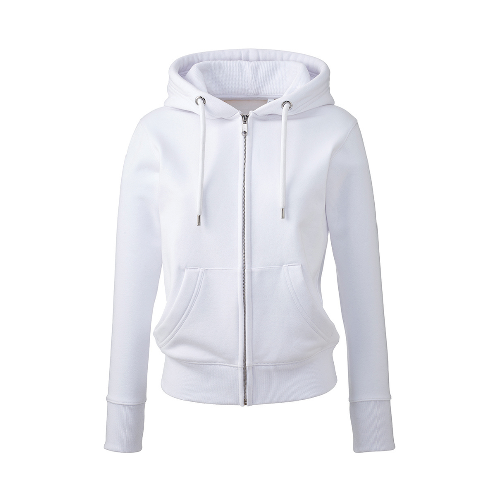 Anthem Ladies Organic Full Zip Hoodie