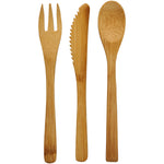 Branded Celuk bamboo cutlery set