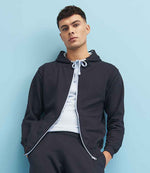 AWDis Varsity Zoodie New French Navy/Sky Blue