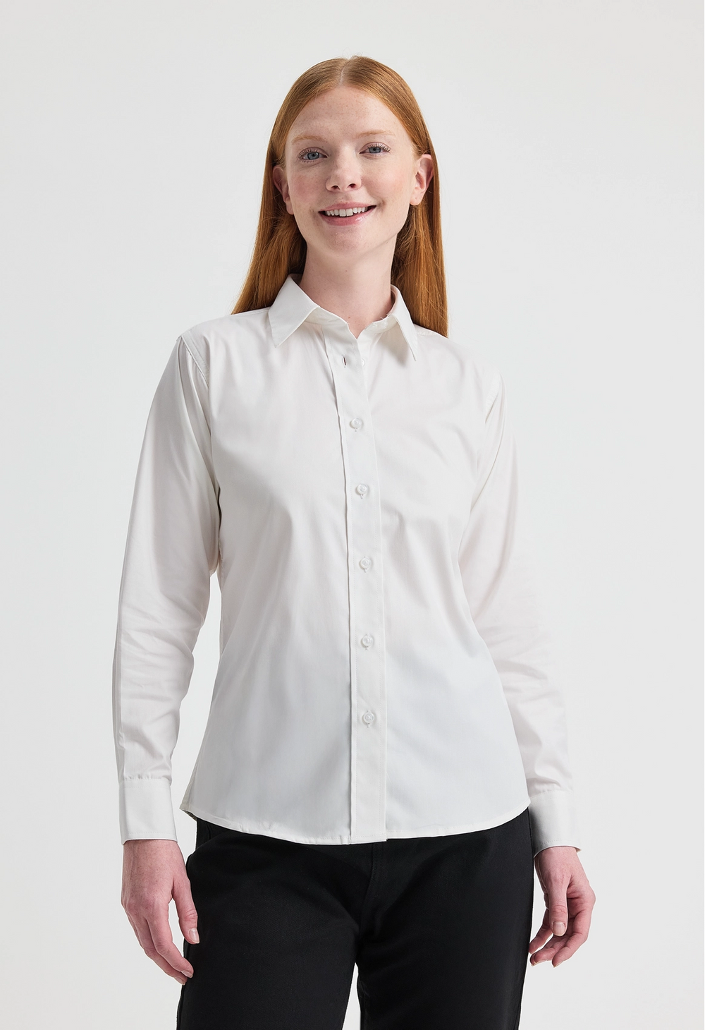 Ladies Pinpoint Oxford Full Sleeve Shirt