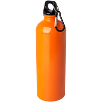 Oregon 750 ml RCS certified single wall stainless steel water bottle with carabiner