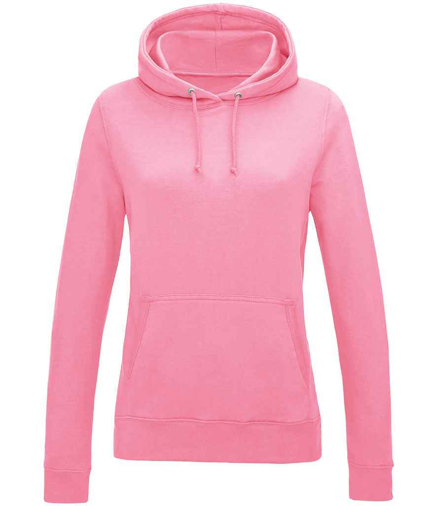 AWDis Ladies College Hoodie Candyfloss Pink