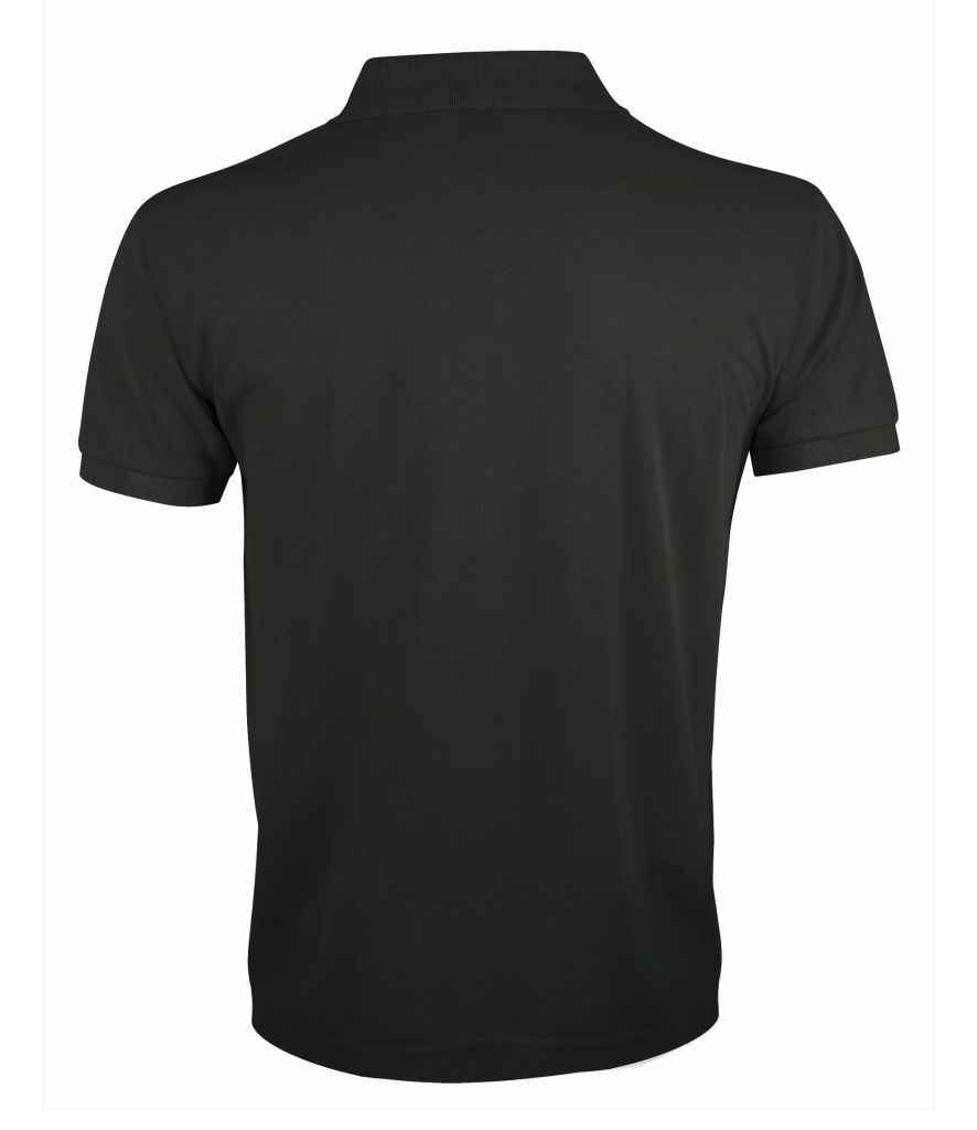 SOL'S Prime Poly/Cotton Piqué Polo Shirt Dark Grey
