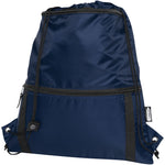 Branded Adventure recycled insulated drawstring bag 9L