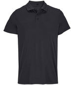 SOL'S Unisex Pitcher Recycled Polyester Piqué Polo Shirt Black