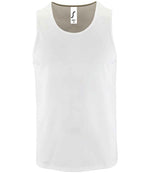 SOL'S Sporty Performance Tank Top White