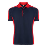 Orn Avocet Two Tone Poloshirt Navy/Red