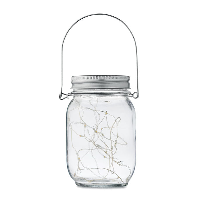 Branded Solar mason jar outdoor lamp