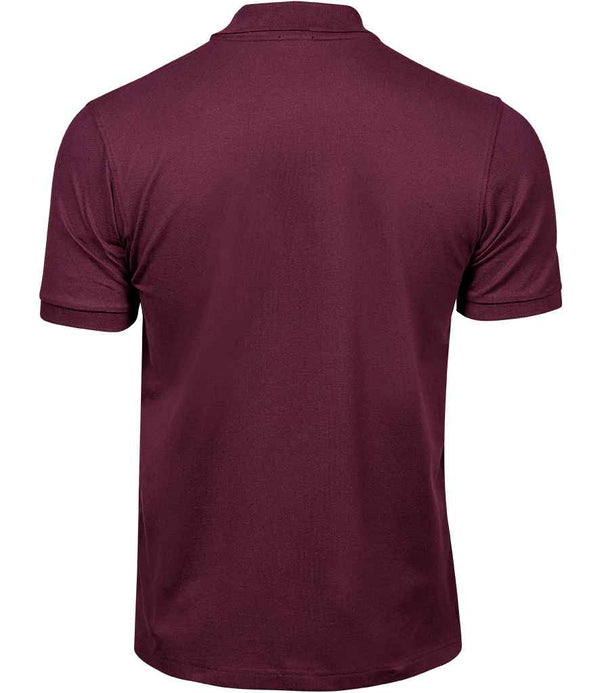 Tee Jays Luxury Stretch Piqué Polo Shirt Wine