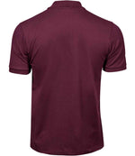 Tee Jays Luxury Stretch Piqué Polo Shirt Wine