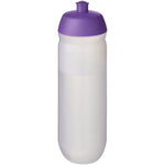 Branded HydroFlex™ Clear 750 ml squeezy sport bottle