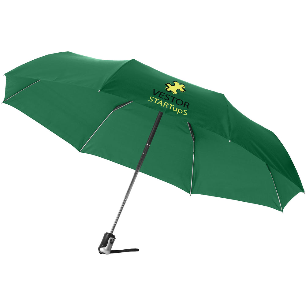 Branded Alex 21.5" foldable auto open/close umbrella