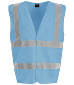 Pro RTX High Visibility Waistcoat Sky Blue