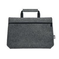 RPET felt zippered laptop bag