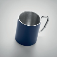 Double wall metal mug 300 ml