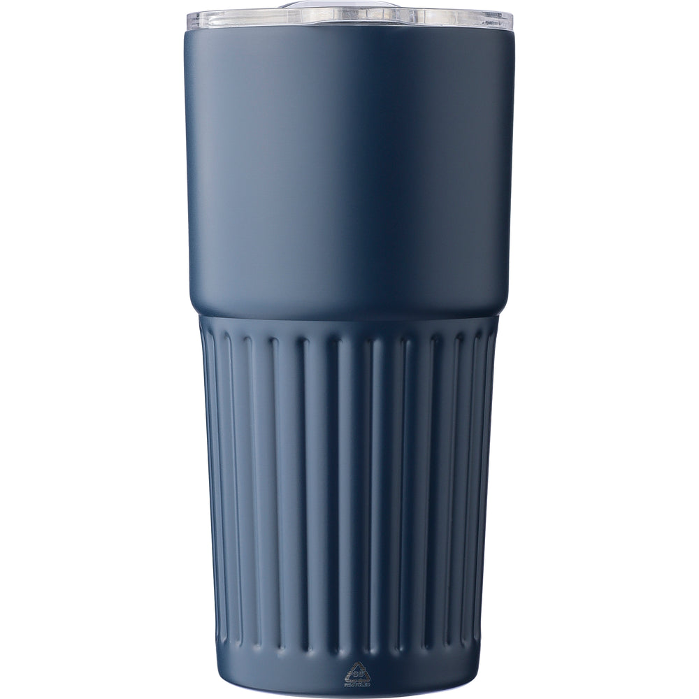 The Kael - Recycled stainless steel double walled drinking mug (500ml)