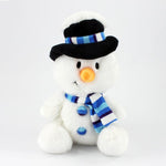Coloured Hoodie Bear 25cm Christmas Snowman