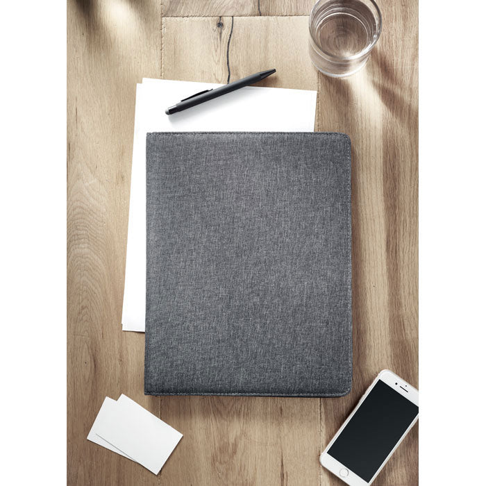 Branded A4 RPET conference folder