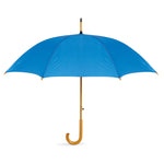23 inch umbrella with Wooden Handle Royal Blue