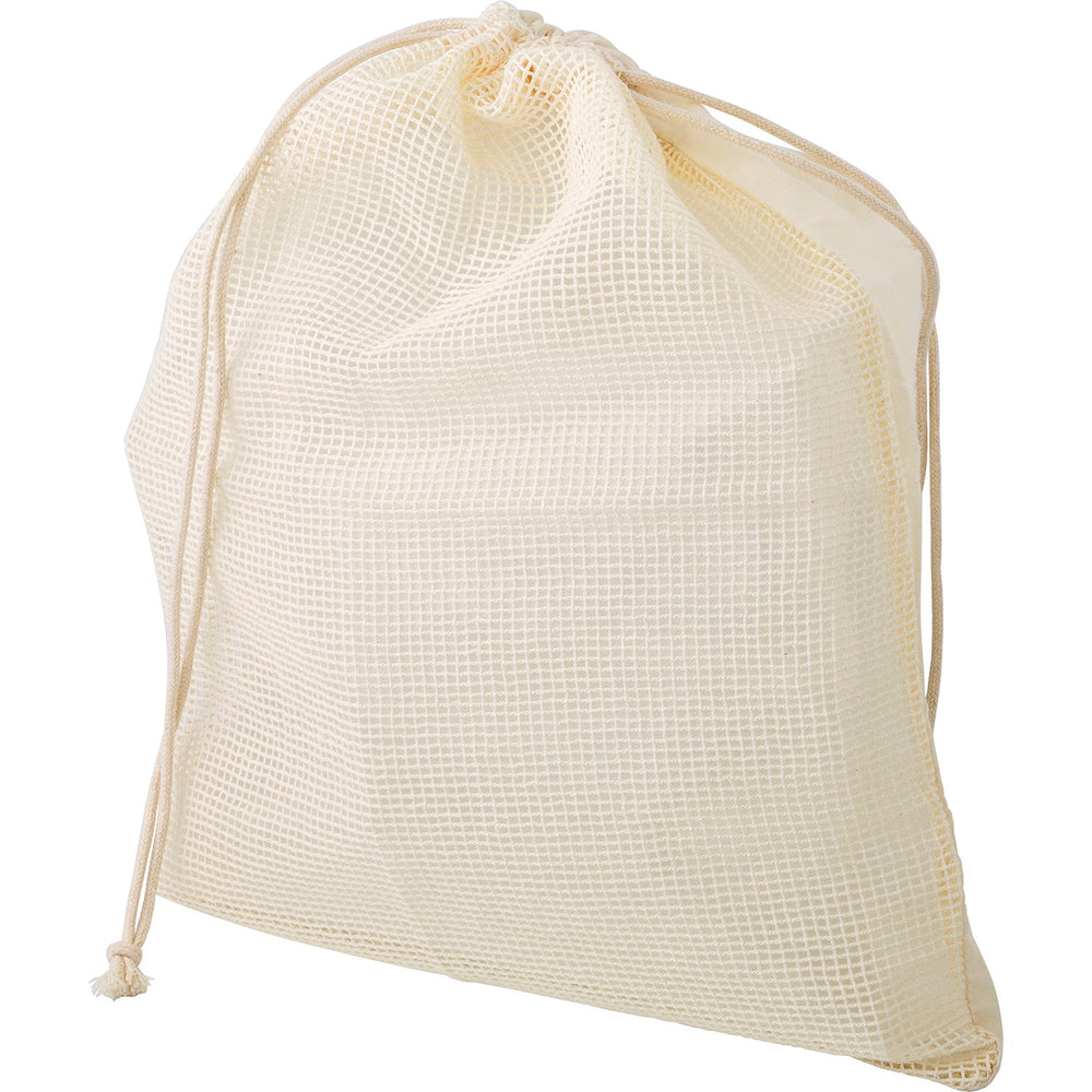 Branded Butterwick Organic cotton drawstring mesh bag