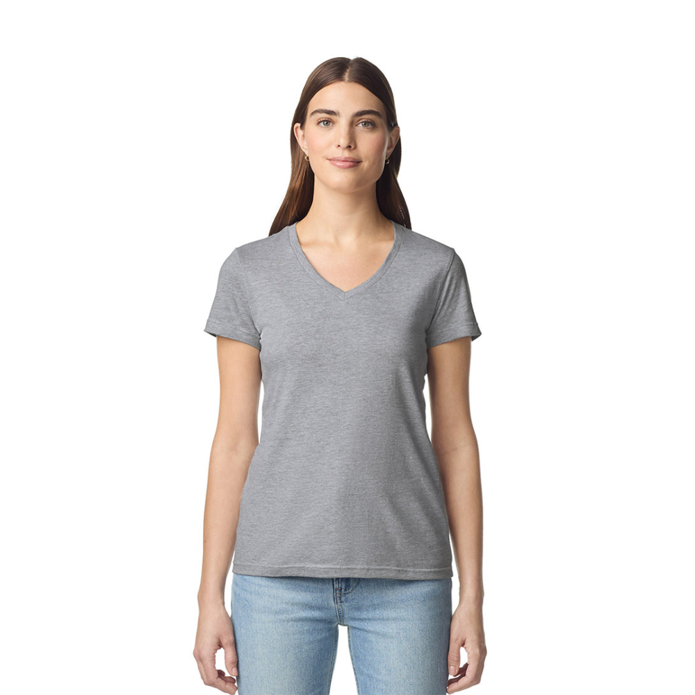 Gildan Ladies SoftStyle® V Neck T-Shirt