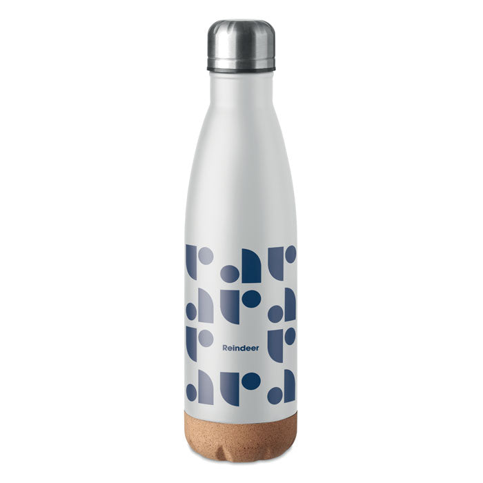 Double wall bottle 500 ml with Cork Base