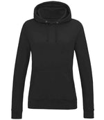 AWDis Ladies College Hoodie Black Smoke