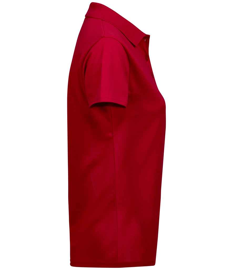Tee Jays Ladies Luxury Stretch Polo Shirt Red