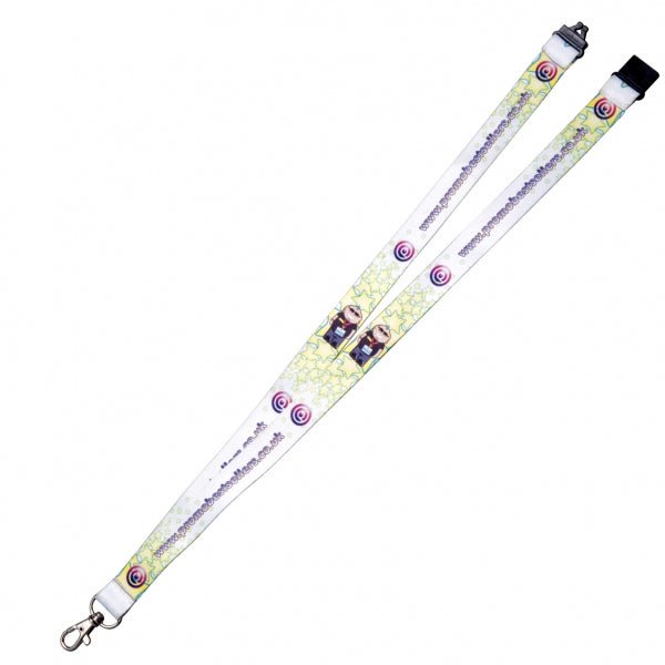 10mm Dye Sublimation Print Lanyard