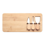 Branded Bamboo Cheese board set