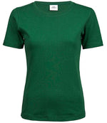 Tee Jays Ladies Interlock T-Shirt Forest Green