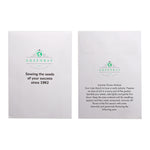 Seed Pack in White Paper Envelope