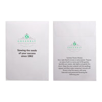 Seed Pack in White Paper Envelope