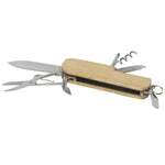 Branded Richard 7-function wooden pocket knife