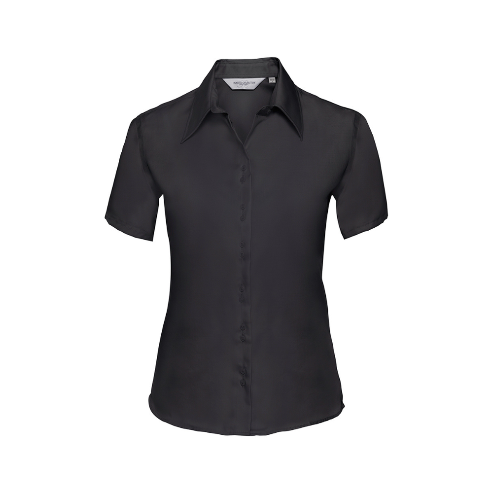 Russell Collection Ladies Short Sleeve Ultimate Non-Iron Shirt