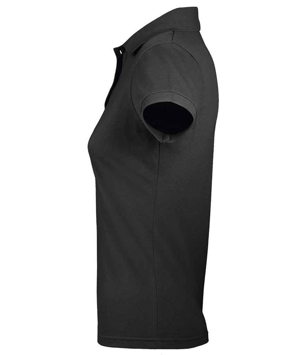 SOL'S Ladies Prime Poly/Cotton Piqué Polo Shirt Dark Grey