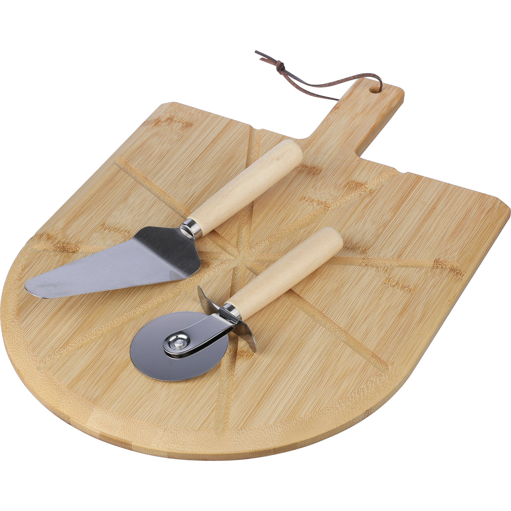 The Vale - Bamboo pizza board set (3pc)