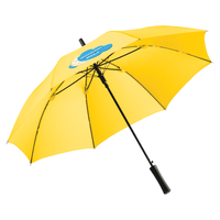Fare Automatic Opening Umbrella with Plastic Straight Handle - 1050mm