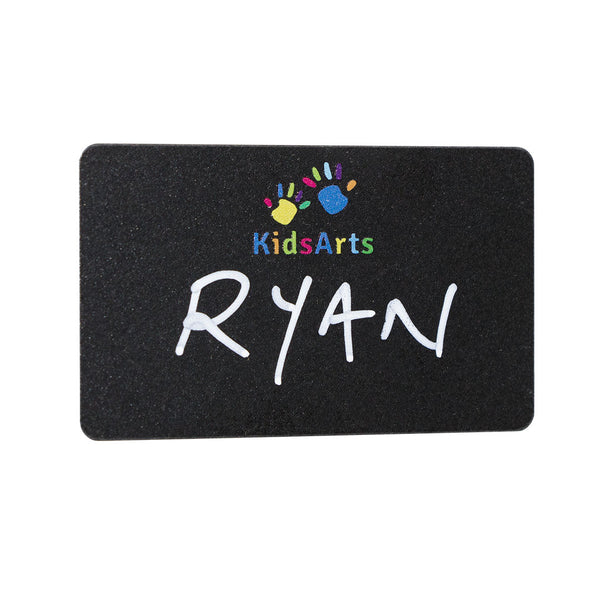 Blackboard Reusable Name Badges
